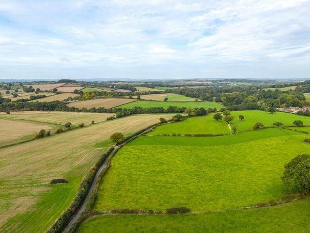 The final photo of our gallery emphasises that sprawling Ashfield countryside is not too far away from the £1 million property.