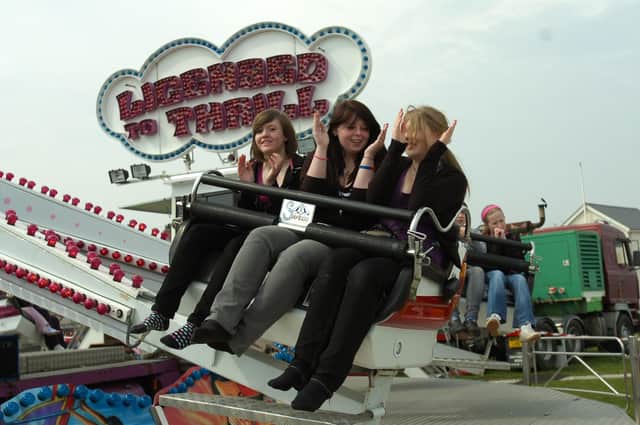 Were you pictured at Seaton on a fairground ride 12 years ago?