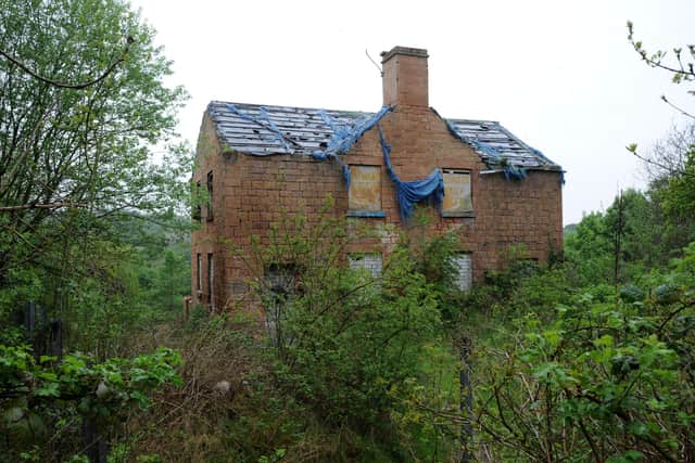 The mill has fallen into disrepair.