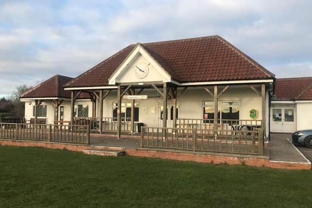 Farnsfield Cricket Club - open again after pandemic.