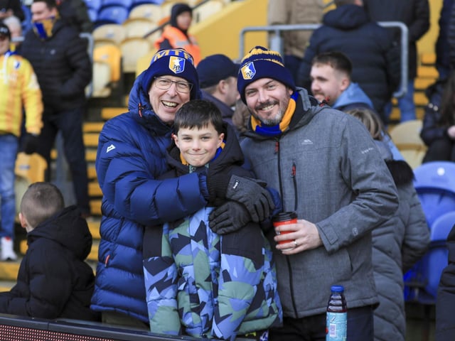 Mansfield Town won for the first time since January 4 after a later winner against Barnsley.