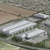 An image of the proposed new business park will look. Photo: Other