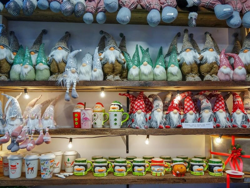 The store also stocks Christmas gifting items.