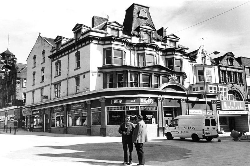 The Ship and Royal pub, pictured in 1988. Stephanie Fulcher and Gillian Bennett were fans of a visit to the Ship and Royal.