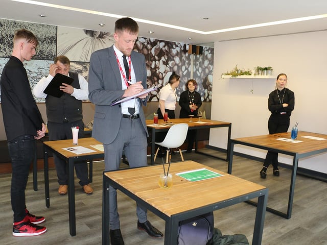 The judges were impressed with the students' creativity