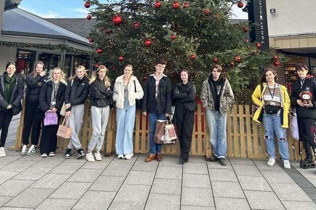 Students enjoyed their trip to Manchester