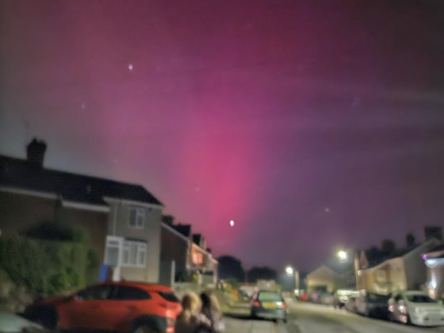 Gavin Gardner sent us this image from Budby Crescent in Meden Vale.