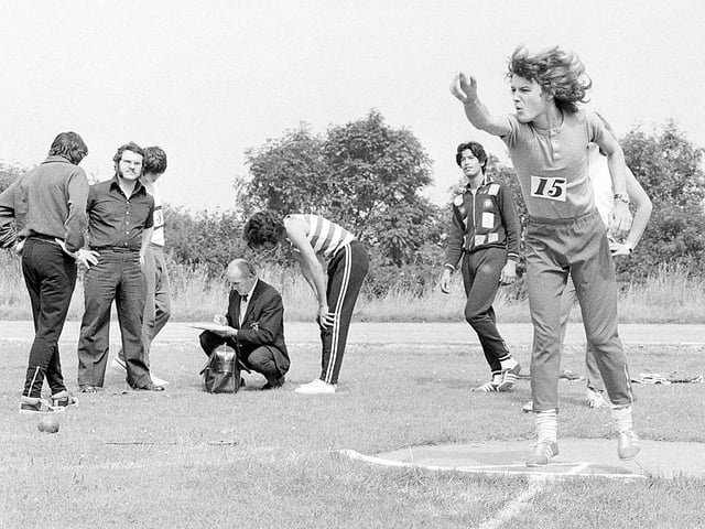 The Sutton Harriers in action in 1973.