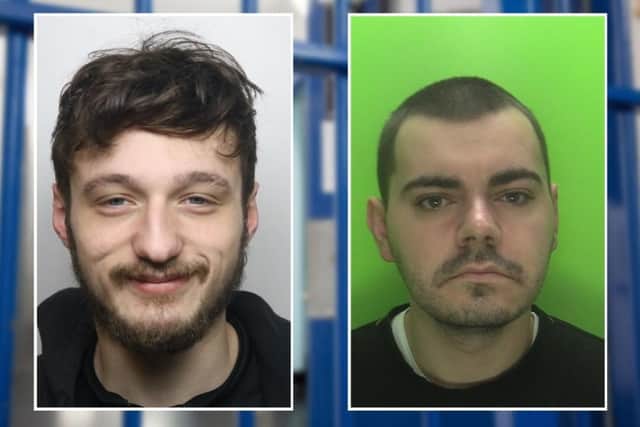 Connor Smith left, Jago Inquieti right.