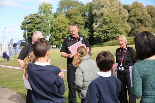 Workshops and discussions about staying safe online were held