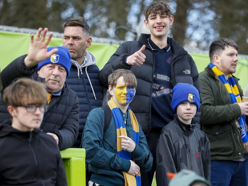 Mansfield Town fans watched a great away win for Stags.