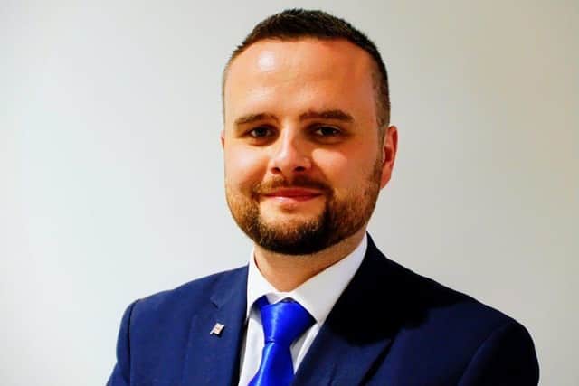 Coun Ben Brown, Mansfield Council Conservative member for West Bank. Picture: Coun Ben Brown.