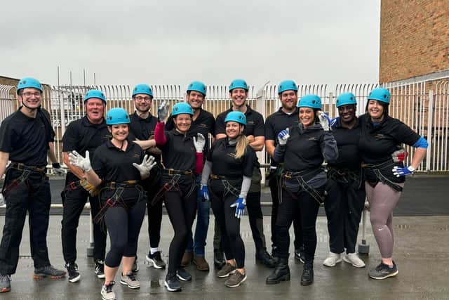 The A.W. Lymn team