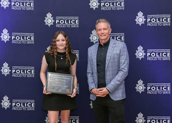 Aimee Pattison has been praised for her ‘outstanding leadership, initiative, reliability, and genuine commitment to improving the lives of others both within school and in the wider community.’