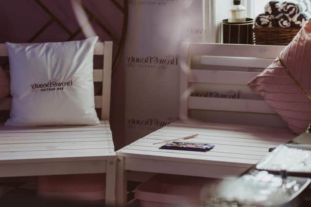 a pedicure station fit for a princess