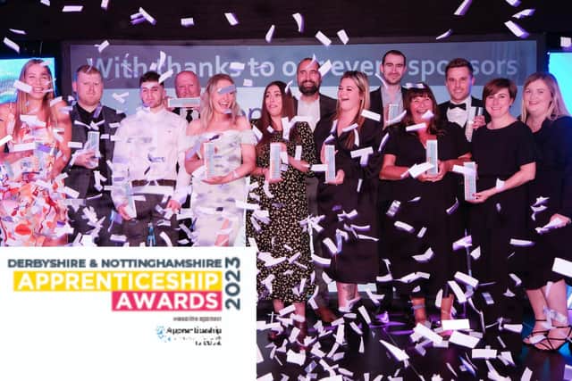Winners at last year's event