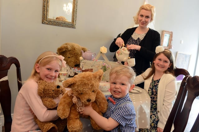 The vintage tea rooms were holding a teddy bears picnic for the bank holiday five years ago but who can you recognise?