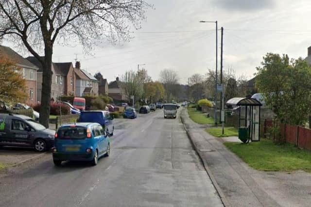 A man has been arrested after reports of an air rifle being fired from a rooftop on Dale Lane in Blidworth. Photo: Google