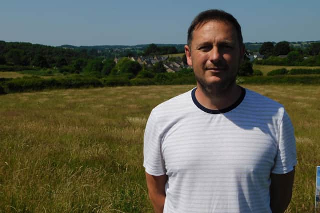 Jamie Selby, of Save Alfreton Countryside