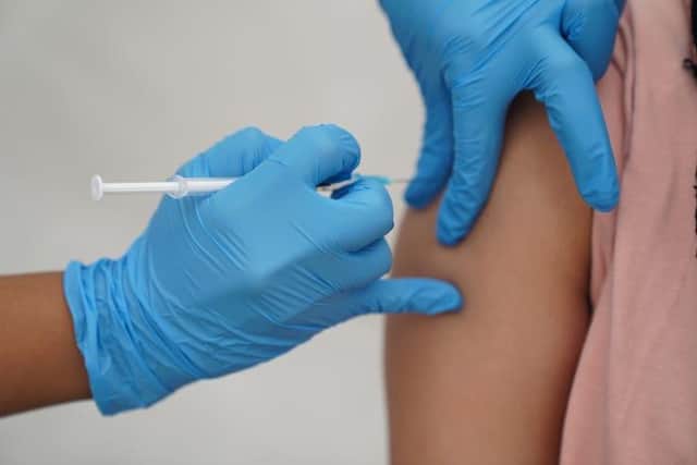 Across England, 85 per cent of people aged 12 and above had received a second dose of the coronavirus vaccine.
