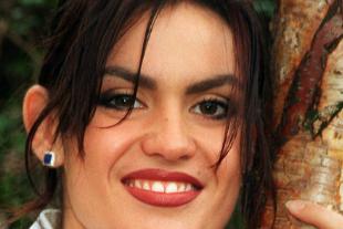 Dancer Natalie Lomax from Kirk Sandall who worked in Indonesia in 1996.