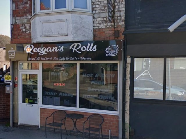 Reegan's Rolls at 123 Portland Road, Hucknall, was handed a four-out-of-five rating after assessment on February 12.