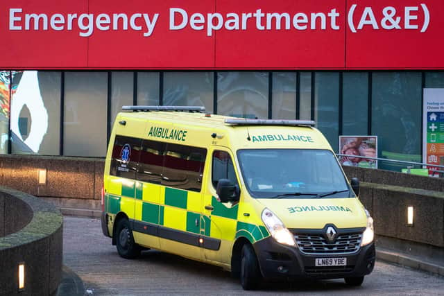 Nationally, nearly one in five ambulance patients waited more than an hour to be handed to A&E teams in the week to January 8.