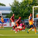 Action from Stags' win over Northampton town tonight. Photo by Chris Holloway / The Bigger Picture.media