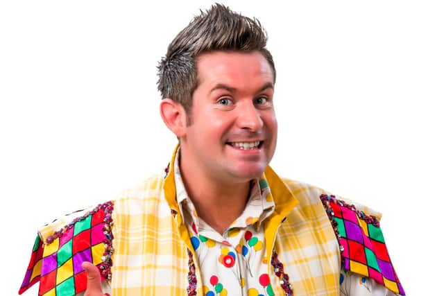 Adam Moss is Silly Billy in Sleeping Beauty, at the Palace Theatre this Christmas.