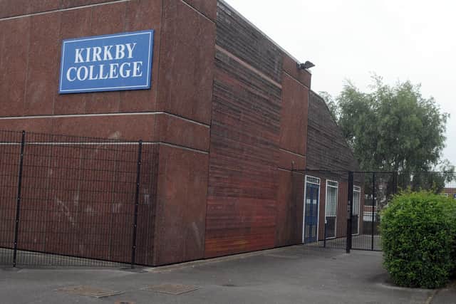 The event is being held at Kirkby College. Photo: Roger Grayson