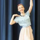 Eila Van Ham, 12, was selected to perform with the English Youth Ballet.