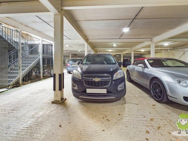 One of the key selling factors at the property is secure, underground parking space.