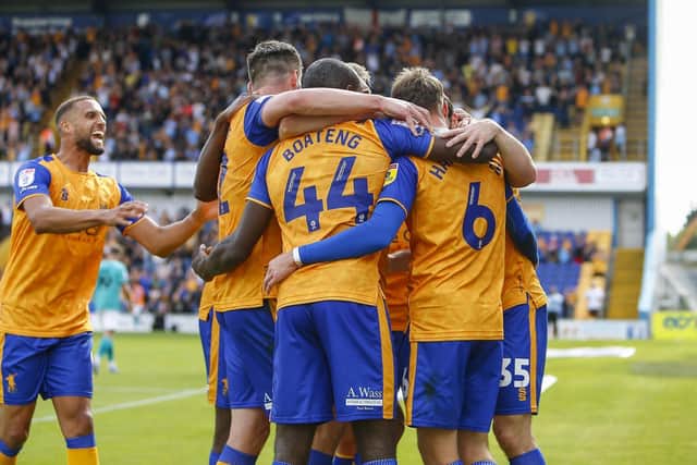 Mansfield Town v Hartlepool has been moved forward a day.