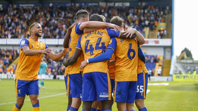 Mansfield Town v Hartlepool has been moved forward a day.