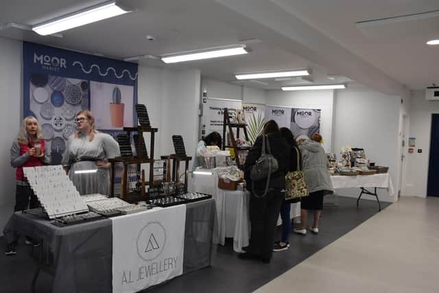 The market hosts a number of independent craft stalls