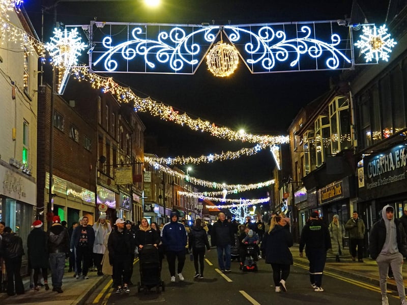 Eastwood's Christmas lights switch-on event will be on November 22 from 3.30pm and will feature Christmas markets, fairgrounds rides, food vendors, Santa's grotto, street entertainment and live music with the big switch-on at 5.30pm, followed by fireworks.