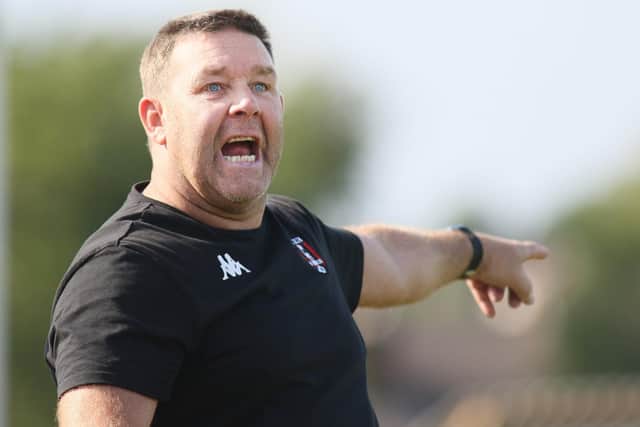 Kimberley MW v Hucknall Town, joint manager Graham Furnell