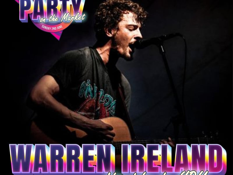 Warren Ireland, another favourite for residents, will perform at 1.30pm.
