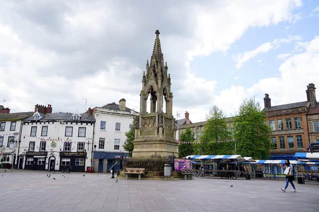 The Bentinck Memorial in the heart of Mansfield's Market Place conservation area. Picture: Brian Eyre/nationalworld.com
