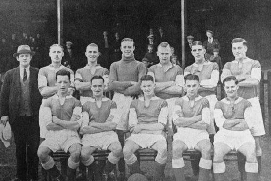 The Worksop Town team are pictured here during the 1938/1939 season enjoying their football before the Second World War changed their lives forever.