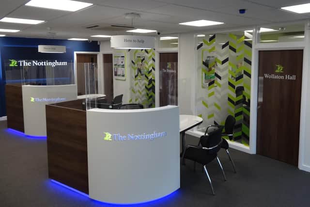 Pictured The Nottingham's Wollaton branch - the refurbished Mansfield branch will be similar in look and feel