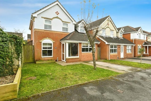 For the last photo in our gallery, let's return to the handsome frontage of the £325,000-plus property. A small driveway sits next to a lawn, with gated access at the side to the enclosed garden at the rear.