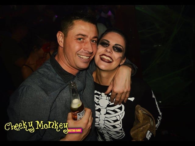 Smiling for the camera