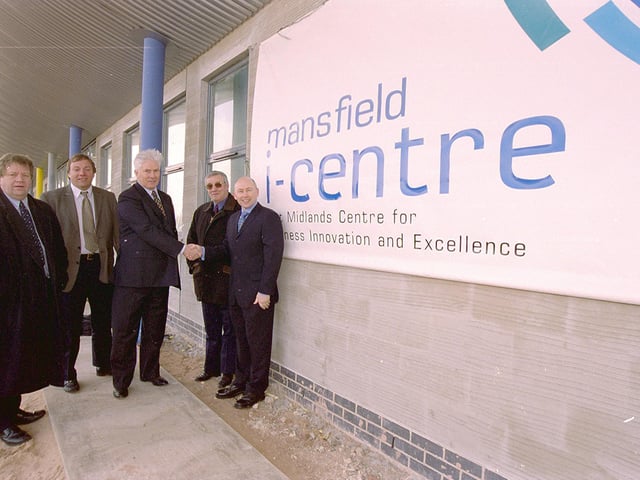 Mansfield i-Centre opened in 2001, as a new state-of-the-art business centre for small businesses