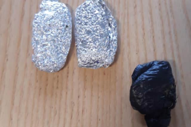 Police found wraps of mamba on a man they arrested in Mansfield