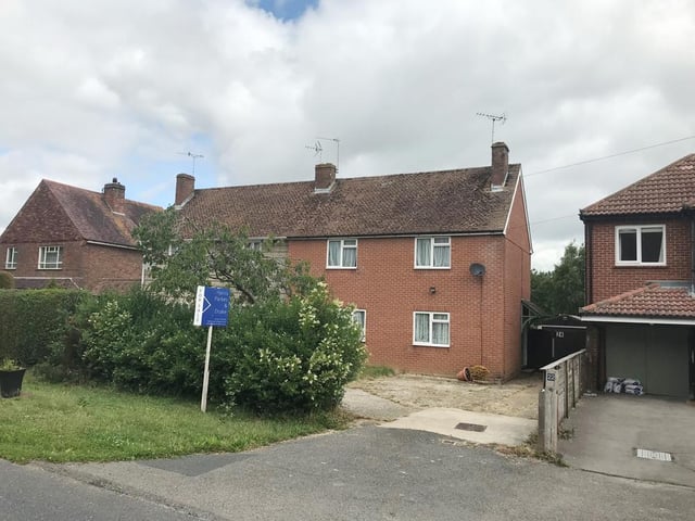 This three-bedroom property, which is a nine-iron's shot away from a golf course, is up for £300,000-320,000