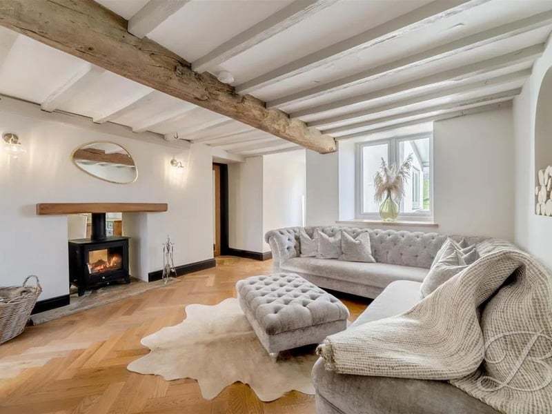 A charming an cosy area with stunning beams to enjoy relaxing with a good book
