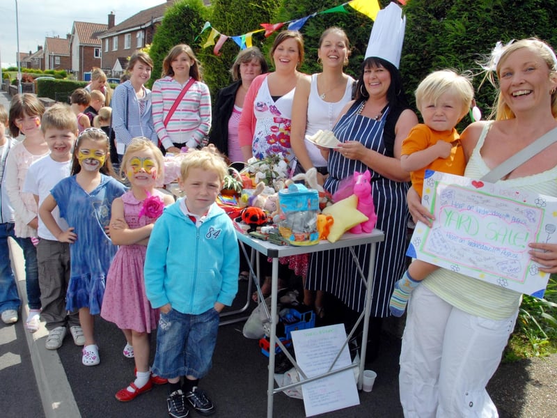 Five friends from Sutton's Leamington Estate organised a yard sale back in 2010.