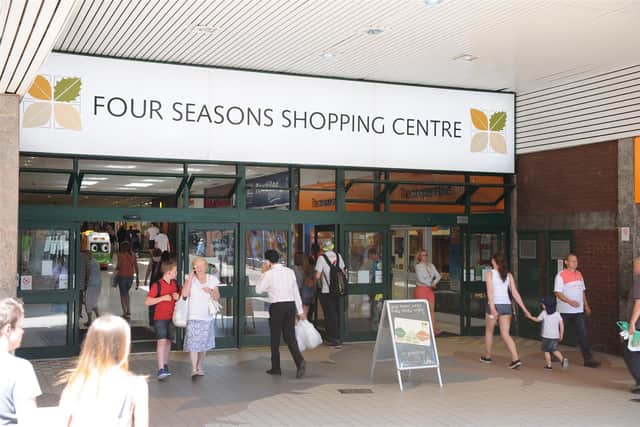 Mansfield Four Seasons Shopping Centre.