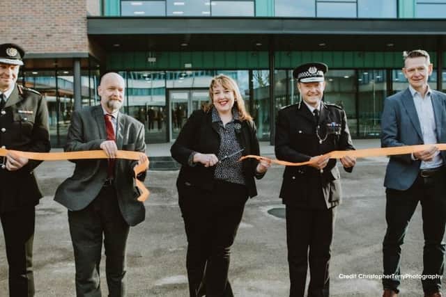 The new joint police and fire headquarters in Nottinghamshire is officially open